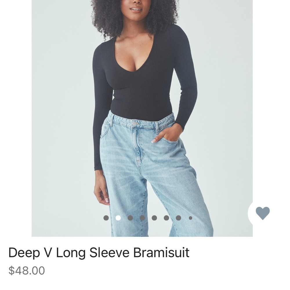 Klassy Network Deep V Long Sleeve Bramisuit - Picture 3 of 6